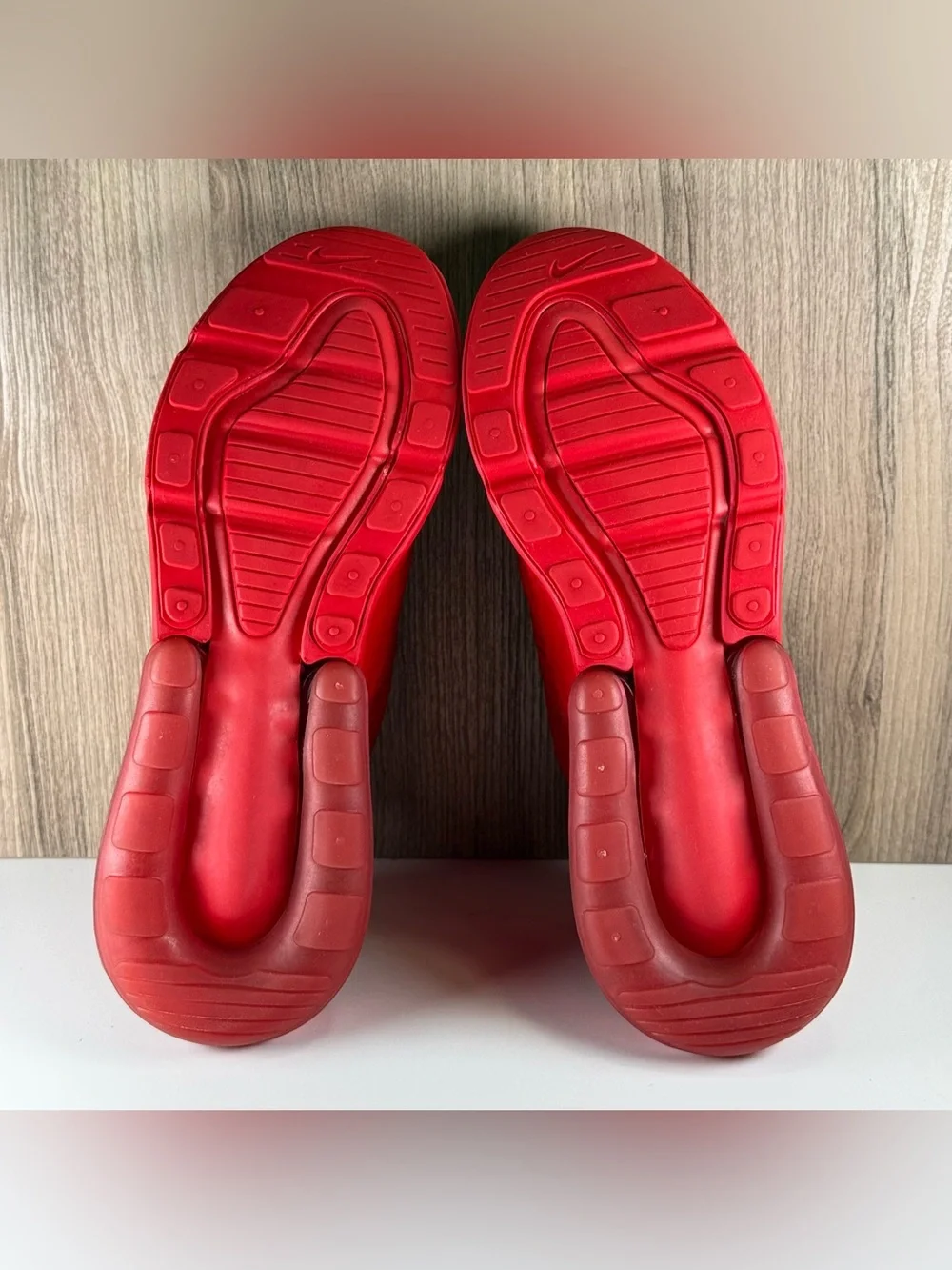 Nike Air Max 270 University Triple Red Shoes CV7544-600 Men’s Size 10
